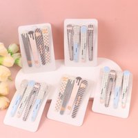 YD印花4个装鸭嘴夹